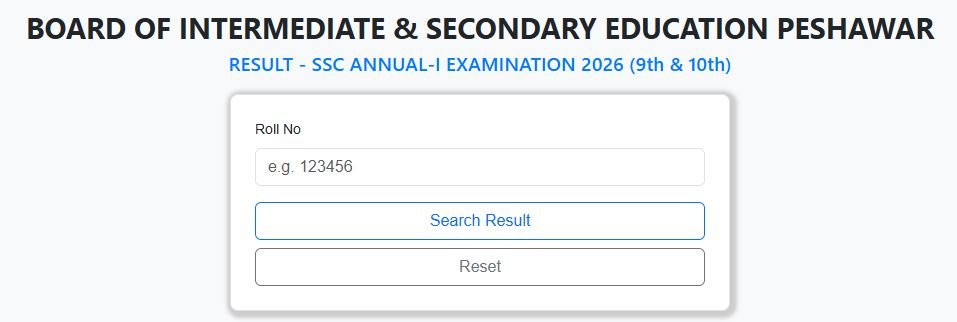 BISEP Result 2026 Check by Name and Roll Number